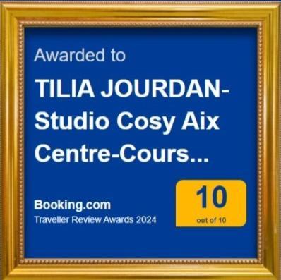 Tilia Jourdan-Studio Cosy Aix Centre-Cours Mirabeau-Parking-Wifi-Smart Tv-Rue Calme Aix-en-Provence Dış mekan fotoğraf
